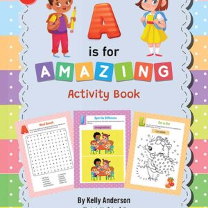 A is for Amazing activity book