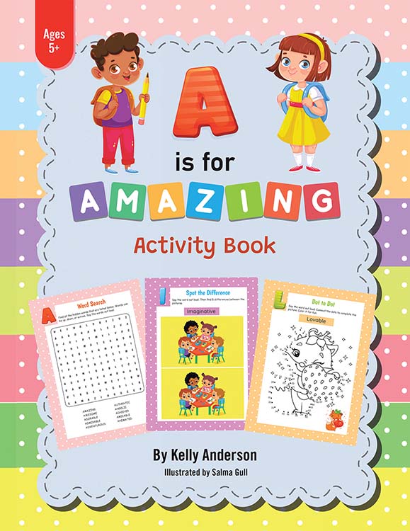 A is for Amazing activity book