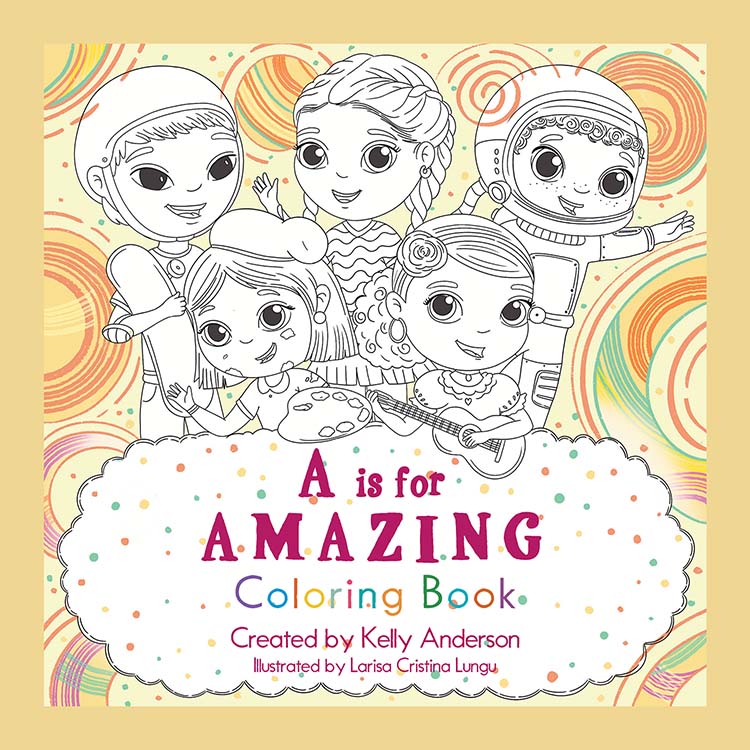 A is for Amazing Coloring Book